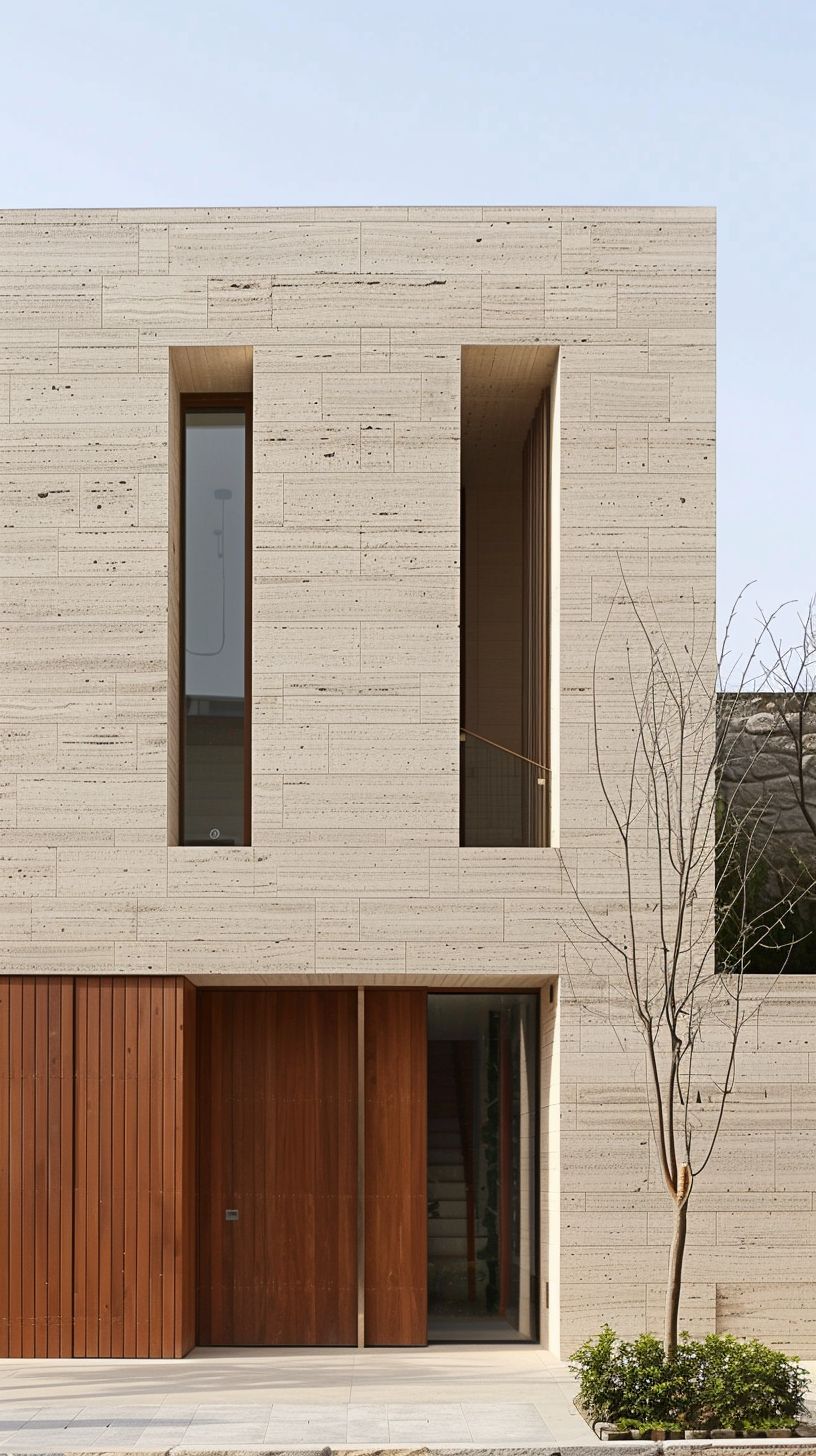 🏗️ سنگ تراورتن چیست و چرا در نمای ساختمان محبوب است؟