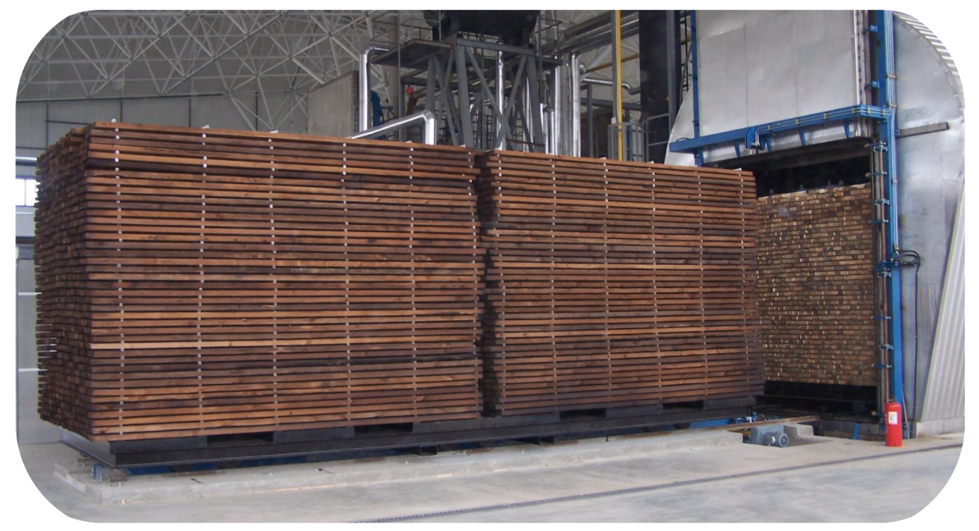 انواع تایل ترموود بر اساس جنس چوب